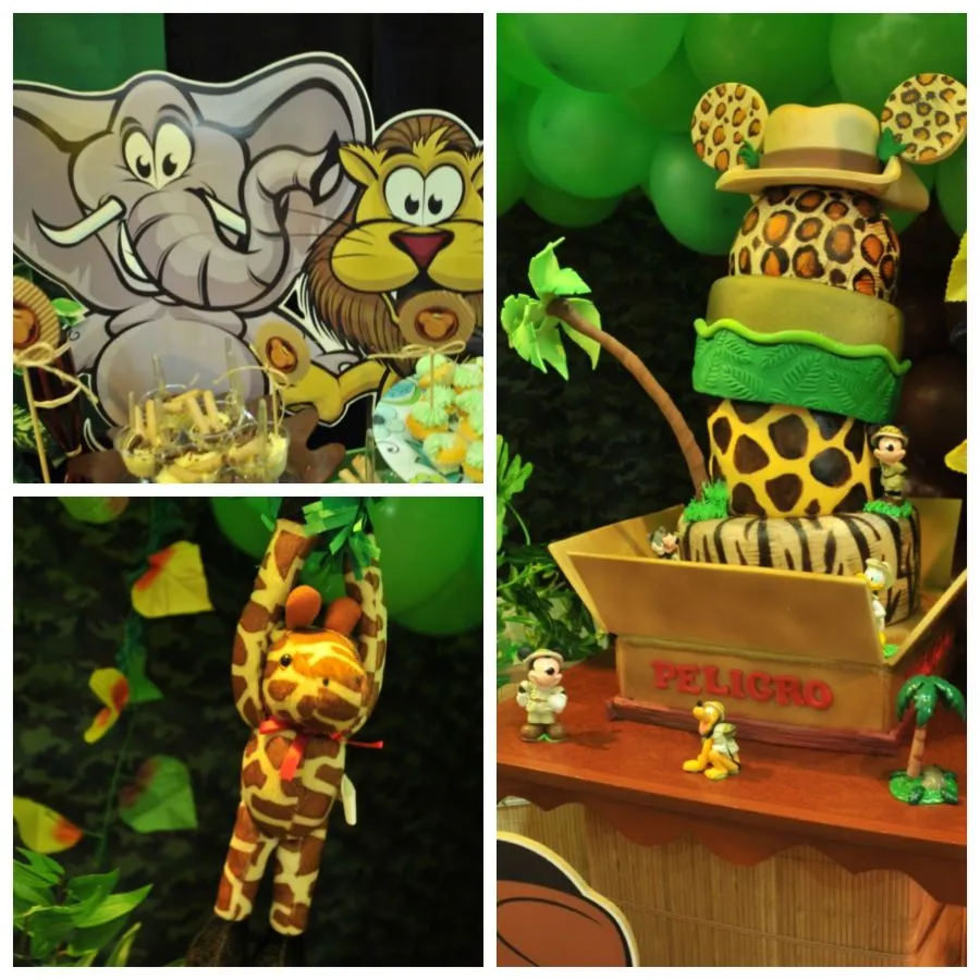 allDesign EVENTOS|: FIESTA · MICKEY SAFARI [ 1º Cumpleaños de Jean ...