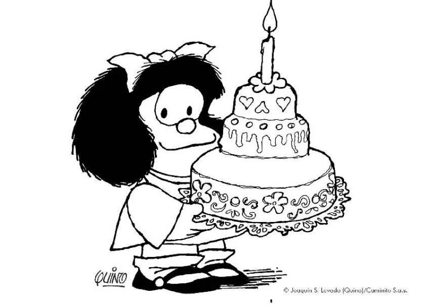 Mi alma a la intemperie...: Cumpleaños de hoy: MAFALDA!!!!!!!!