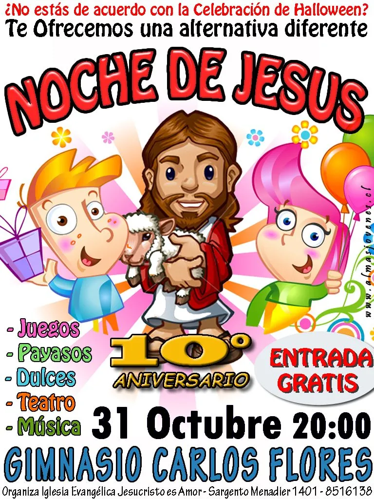 Almas Jovenes - Tu Espacio: Noche de Jesus 2011 - 10 años junto a ...