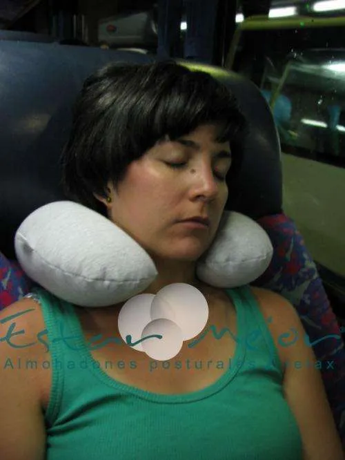 Almohada de viaje para cuello que facilita el sueño y evita ...