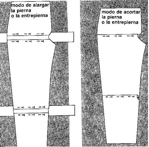 Alteraciones en el patrón del pantalón | El costurero de Stella