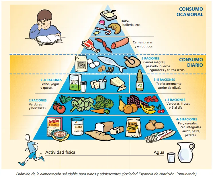 ALTERNATIVAS ALIMENTICIAS PARA NIÑOS: Desglosando la pirámide ...