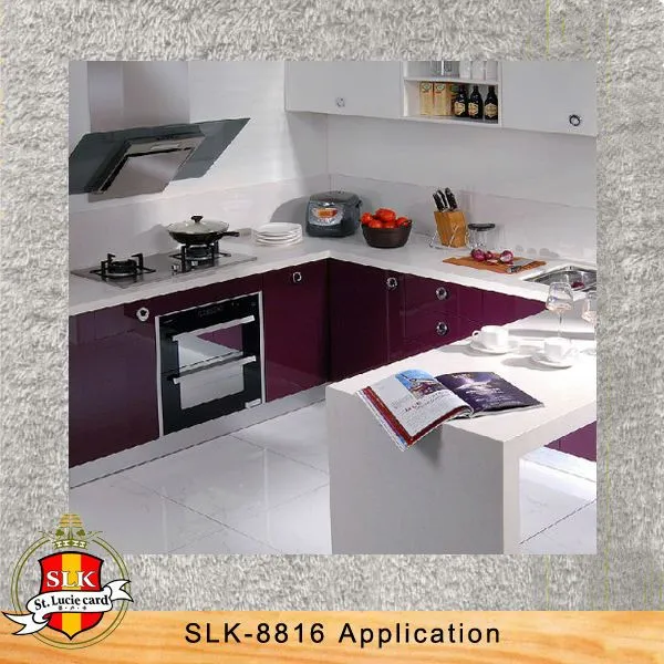 Alto brillo UV MDF MDF SLK-8816-Tableros de melanina ...