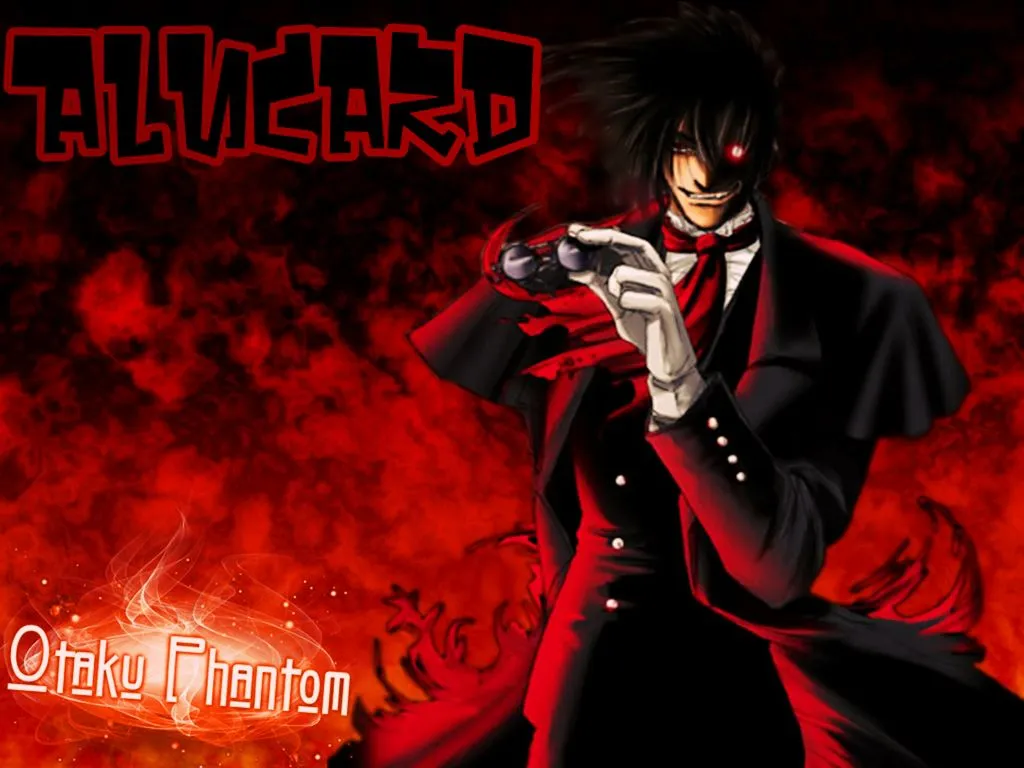 Alucard Hellsing Fire Wallpaper by Joe by Paulo22s2 on DeviantArt