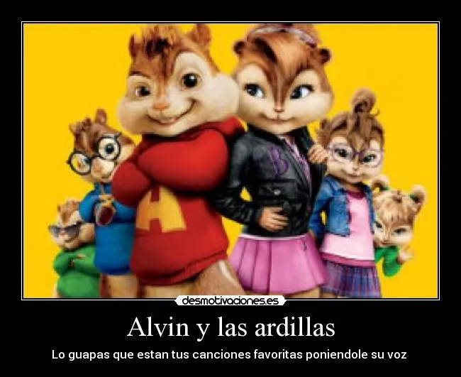 Alvin y las ardillas | Desmotivaciones