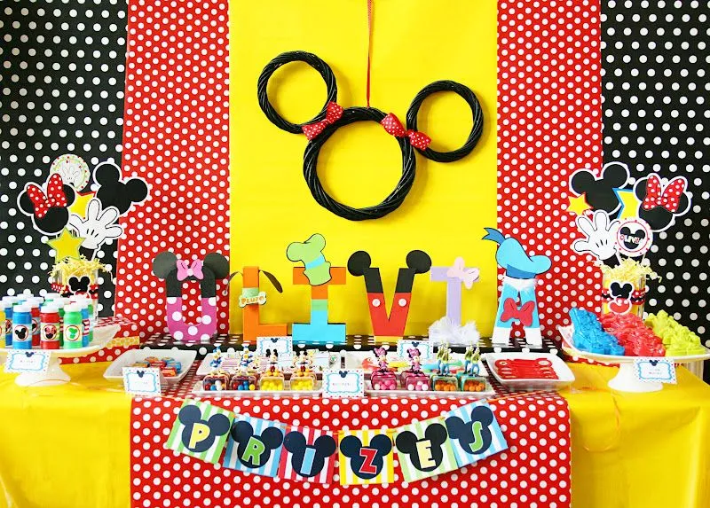 Amanda's Parties TO GO: Mickey Mouse Disney Carnival Party