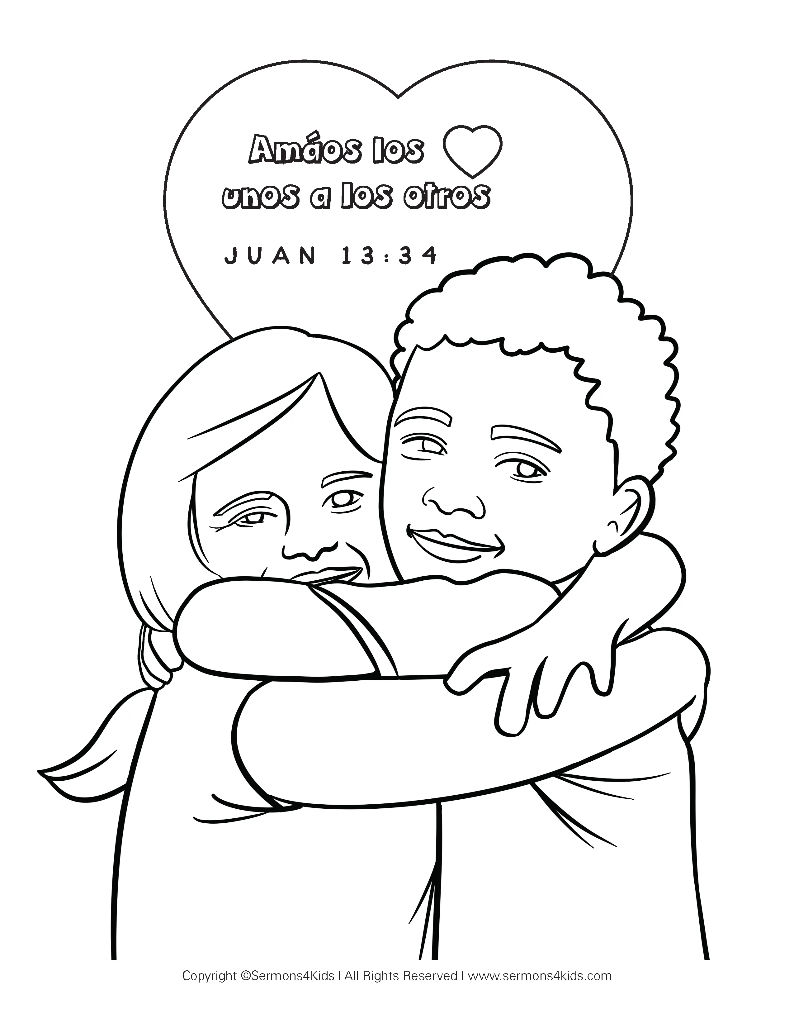 Amáos los unos a los otros | Sermones para Niños del Sermons4Kids.com...