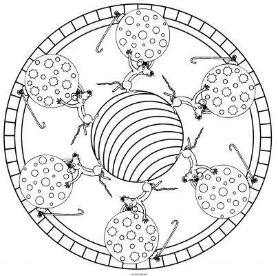 Amaryllis et Cie...: Nouveaux mandalas à colorier