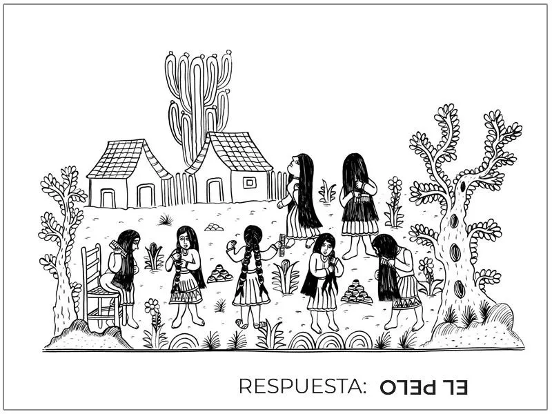 Amates para colorear. Adivinanzas mexicanas. (Descarga e ilumina tu propio  amate) | INPI | Instituto Nacional de los Pueblos Indígenas | Gobierno |  gob.mx