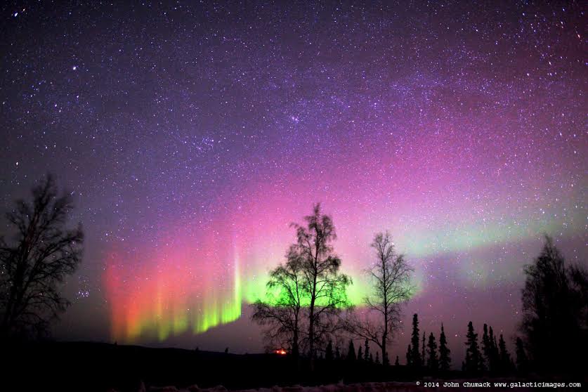 Amazing Aurora in Alaska, March 2014