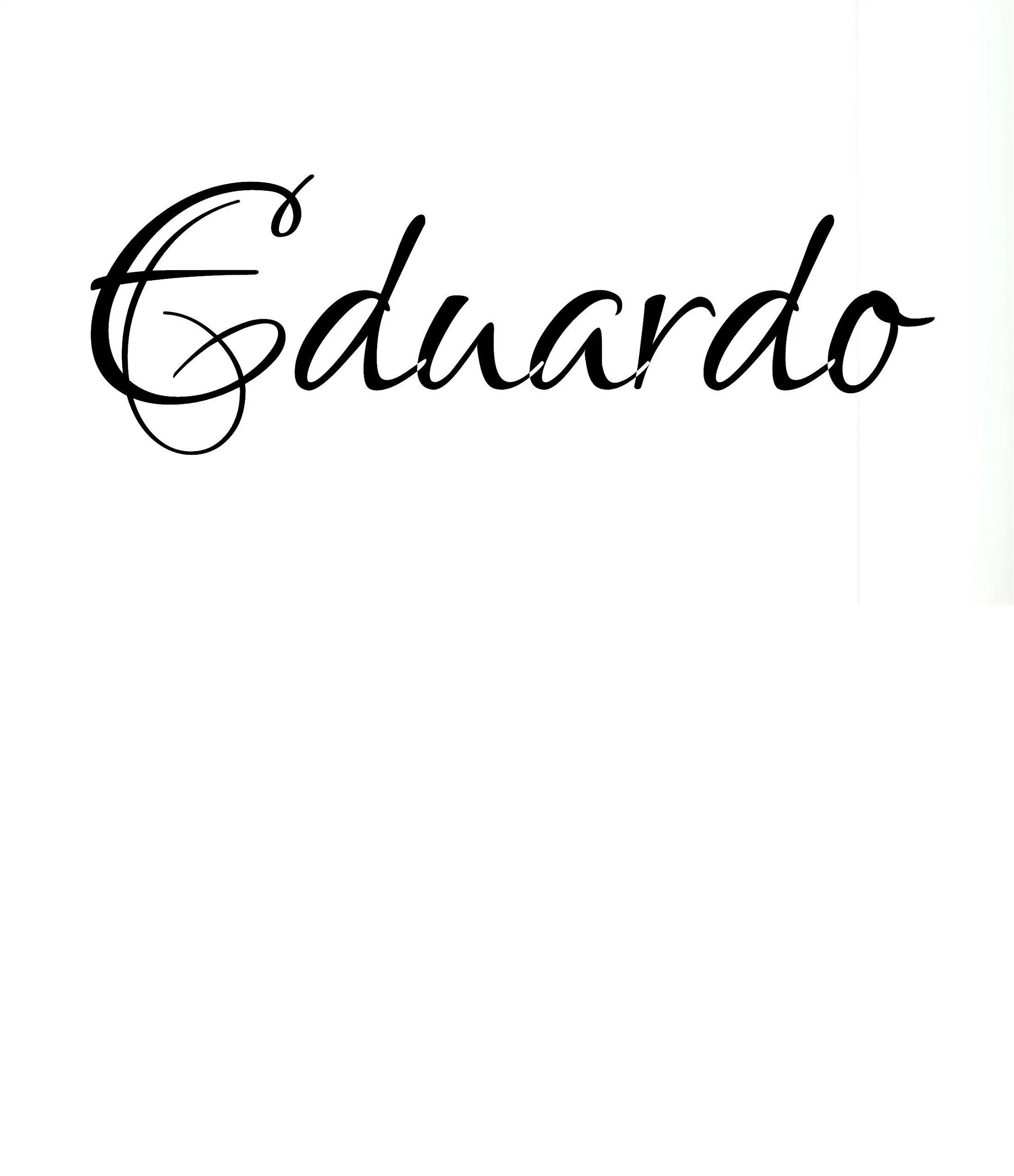 Amazon.com: Eduardo. Transferencia tatuajes tatuajes temporales Cute Face  tatuajes una hoja de papel A4 : Belleza y Cuidado Personal