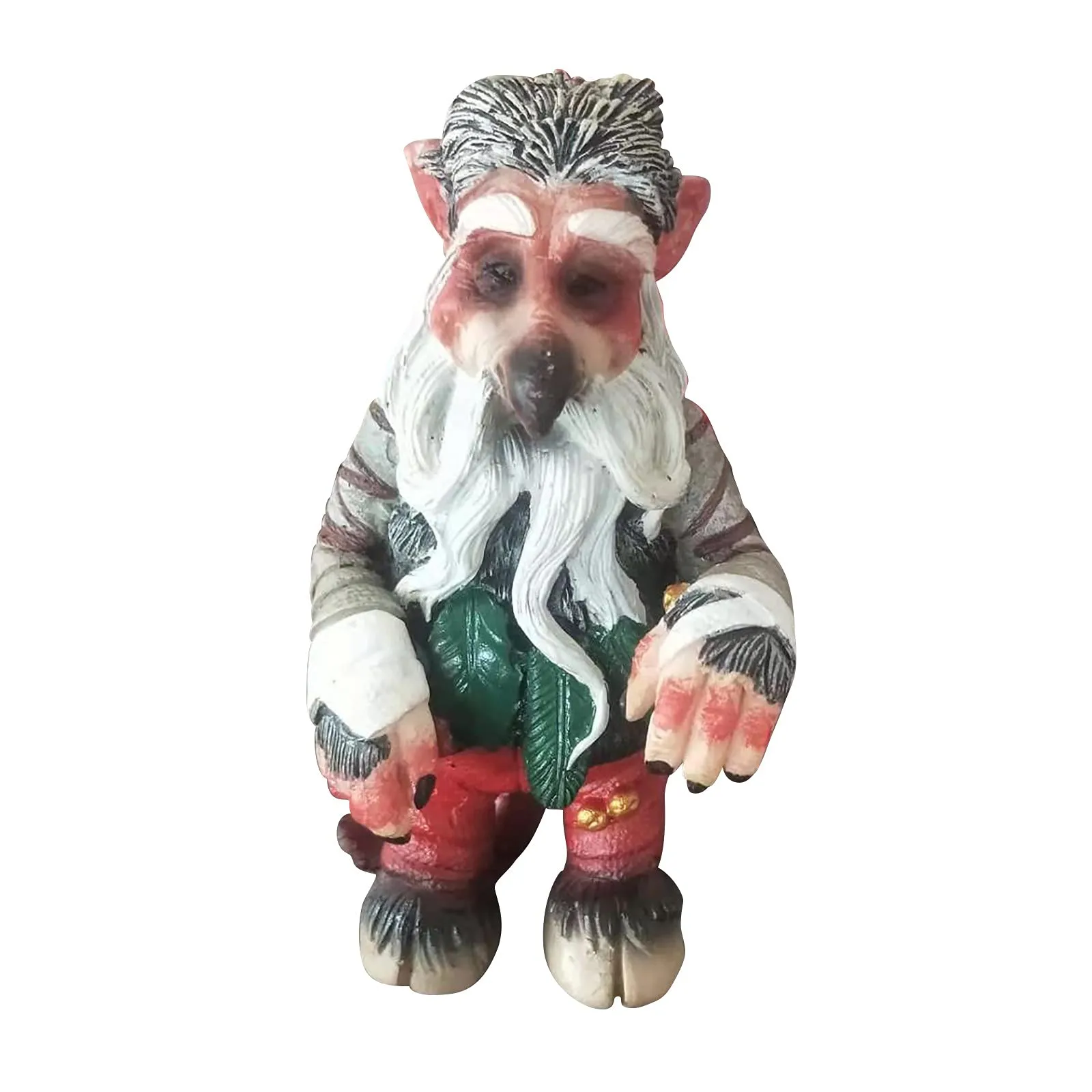 Amazon.com: Estatuas de duende malvado/gnomo, figuras de Hobgoblins de 5  pulgadas, artesanía de resina de anciano feo malvado, escultura enana de  elfo hecha a mano, regalo de adorno para los amantes de