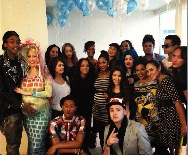 Amber Rose y Wiz Khalifa celebran su particular Baby Shower ...