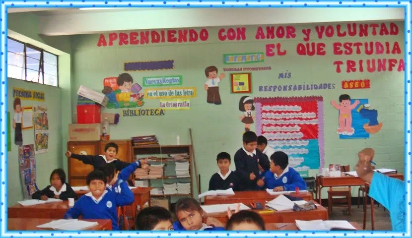 Ambientacion de aula para primaria - Imagui