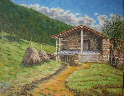 Amelia Filizzola: Cabaña. Cantabria