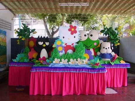 Muy Ameno: Fiestas Infantiles, Decoración Hello Kitty