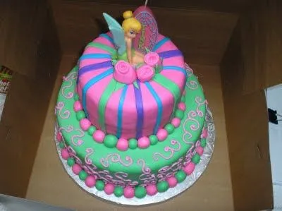 Muy Ameno: Tortas de Tinkerbell para Fiestas Infantiles