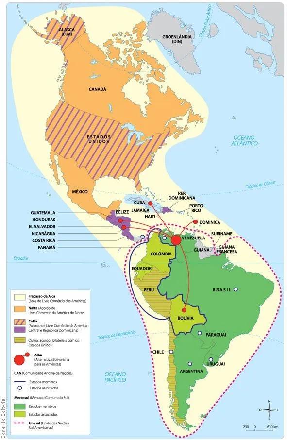 A América Latina e a Territorialidade Norte-Americana | GeoBau