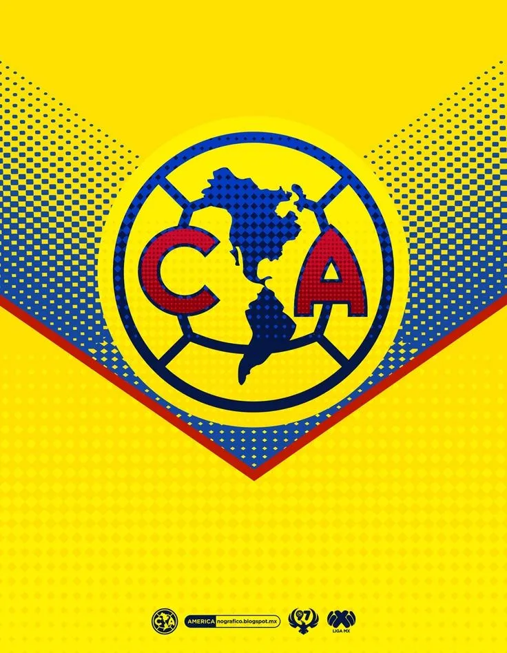 Logo Club América • #AMERICAnografico | America Soccer Team | Pintere…