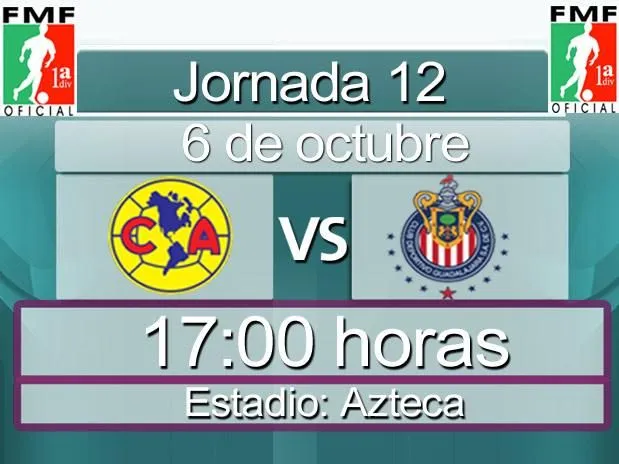 Ver America vs Chivas En Vivo este sabado 6 de Octubre 2012 ...