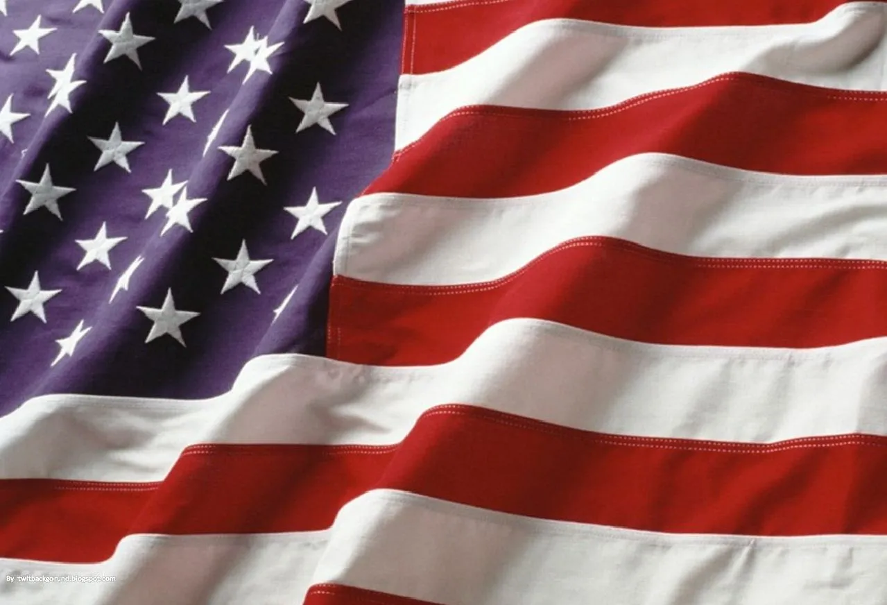 American Flag Background | TwitBackground