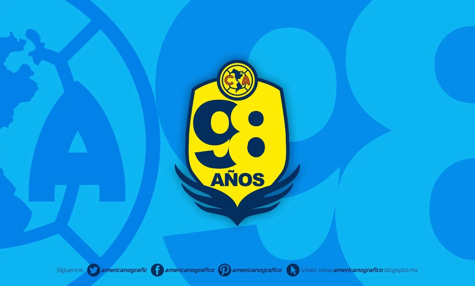 AMERICAnografico: Club América • 98 Años