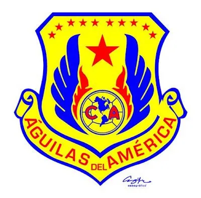 AMERICAnografico: Escudo Águilas del Ámerica - 160408