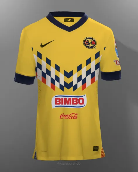 americanografico on Twitter: "Jersey América AP2014 @CF_America ...