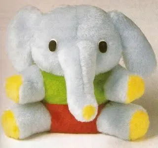 Amicrochet ☆☆☆☆: Elefante de peluche. Tutorial de http://