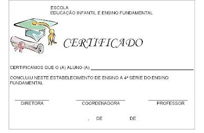 Baixar modelo de certificado - Imagui