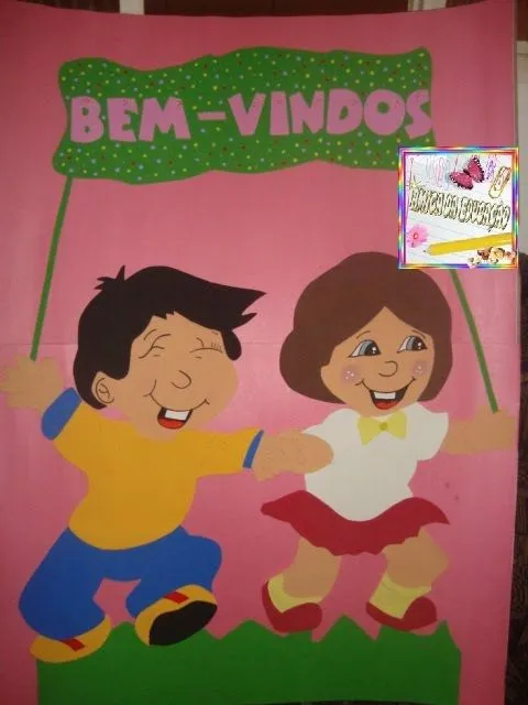 AMIGA DA EDUCAÇÃO.: PLAQUINHA OU CARTAZ SEJAM BEM - VINDOS.