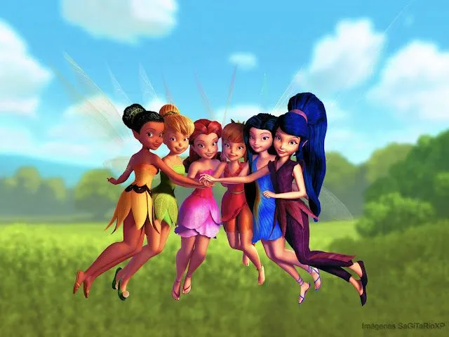 Fondos de pantalla tinkerbell y sus amigas - Imagui