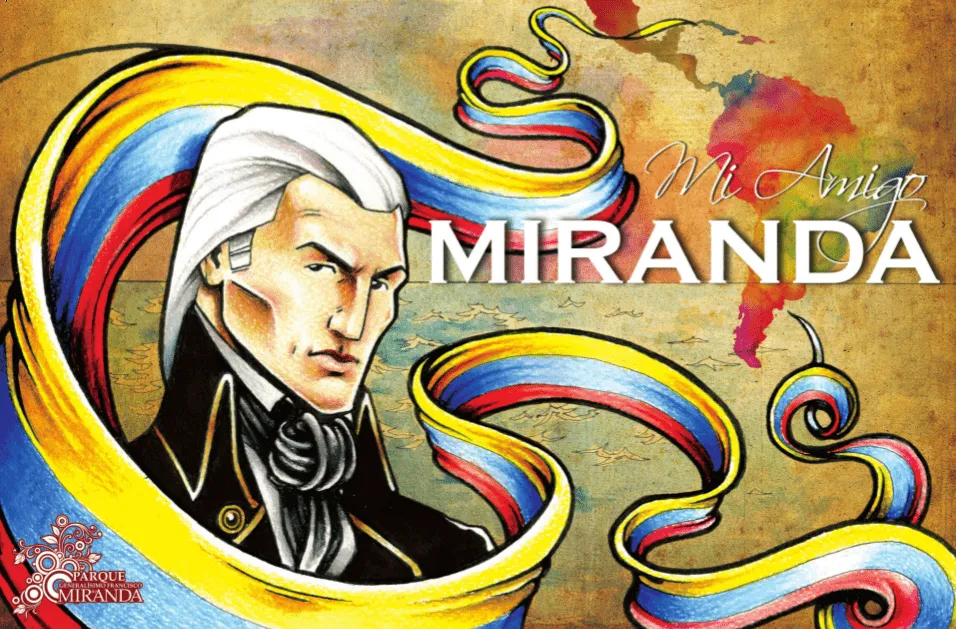 Mi amigo Francisco de Miranda para niñas y niños -