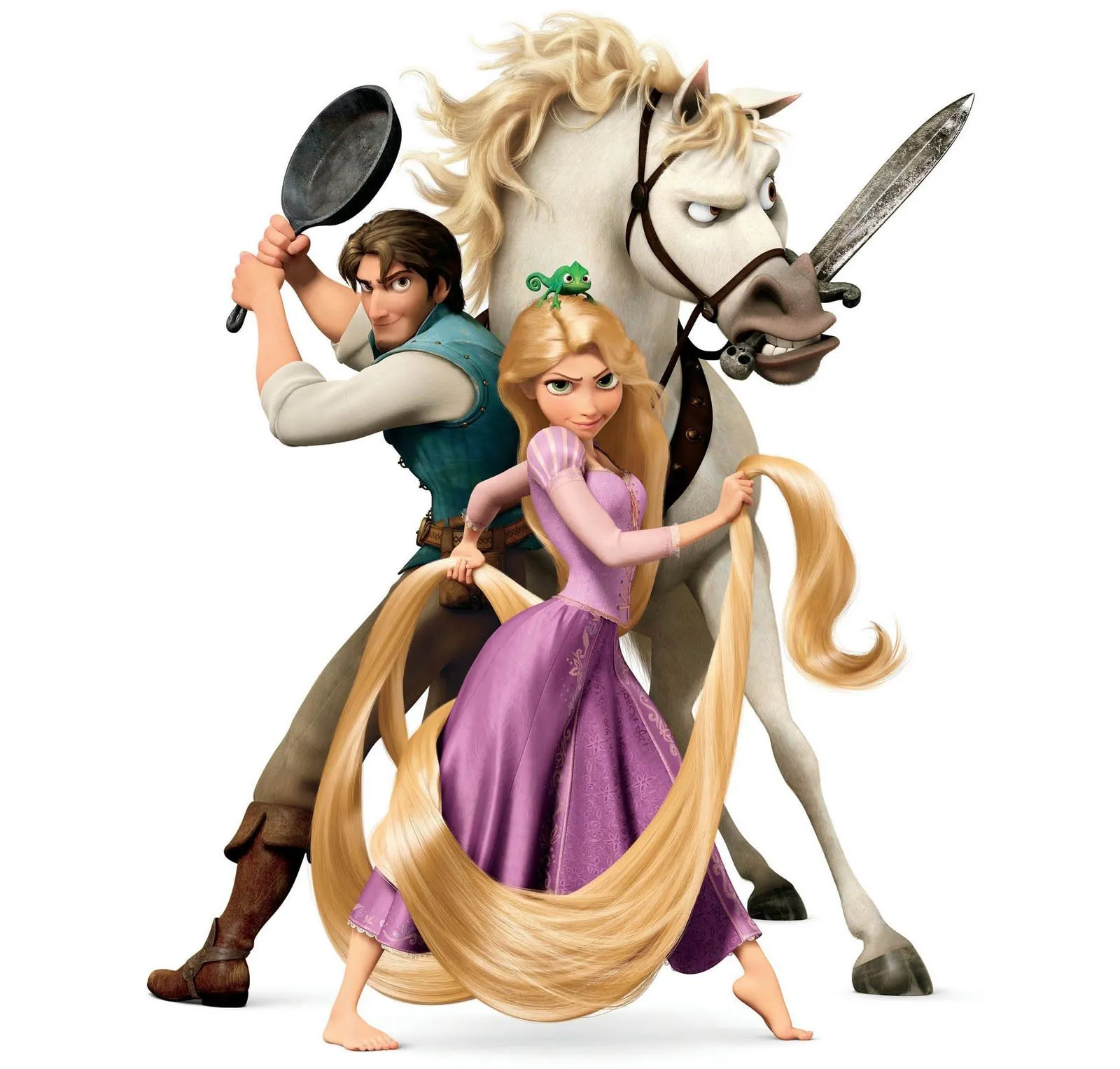 que es el mejor amigo de rapunzel y otra imagen de los vikingos que ...