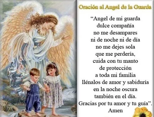 Amigos Católicos • Ver Tema - Oración al Ángel de la guarda.