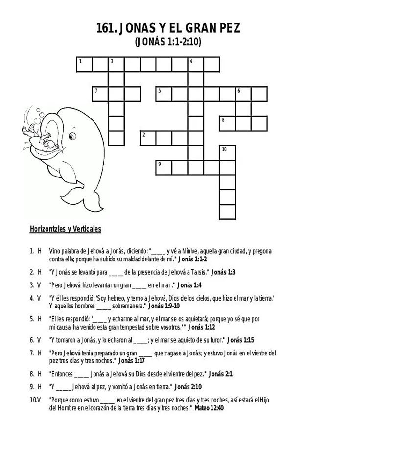 Mis Primeros Amigos: crucigrama de religion.