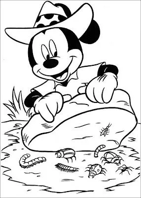 AMIGOS DA LUÍSA: DESENHOS PARA COLORIR MICKEY DONASLD GOOFY DISNEY ...