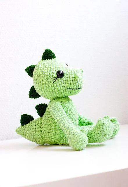 Amigurumi Dragon Soft Toy By Sofia Sobeide - Traditional - Kids ...