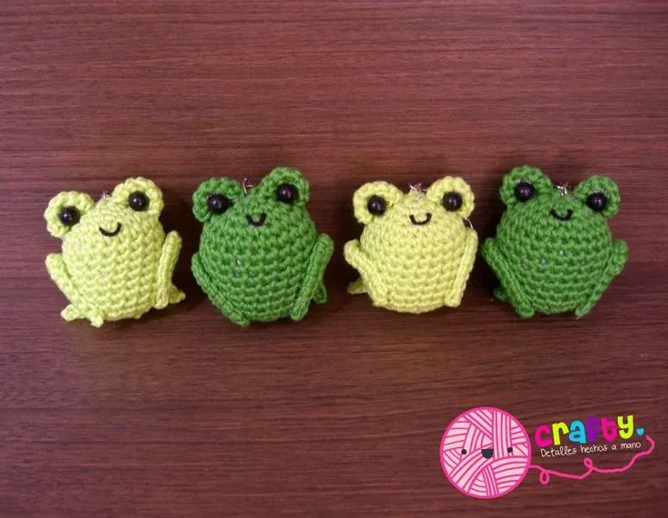 Amigurumis ranas | amigurumis | Pinterest