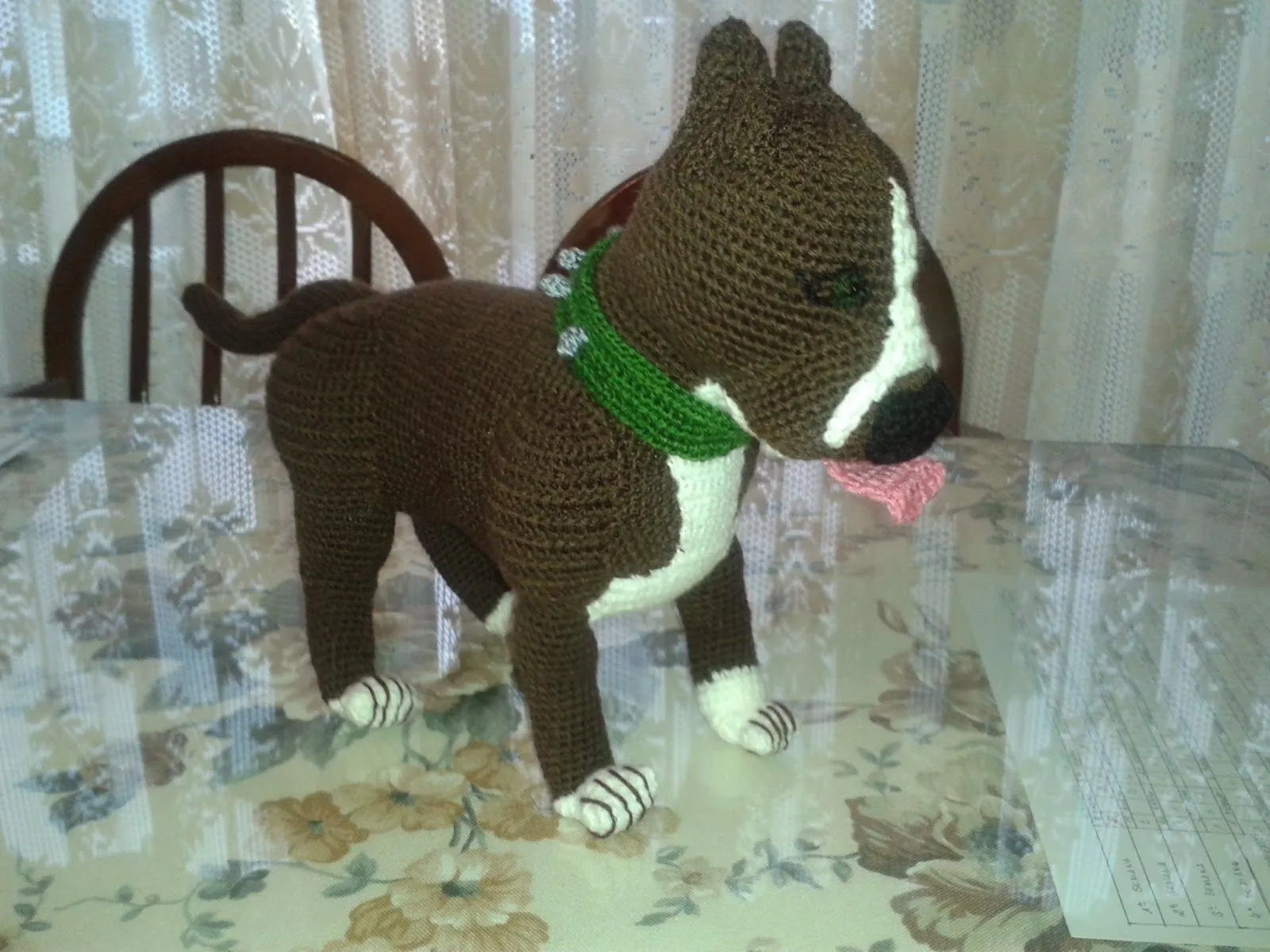 Amigurumitos y más cosas: Perro american stanford