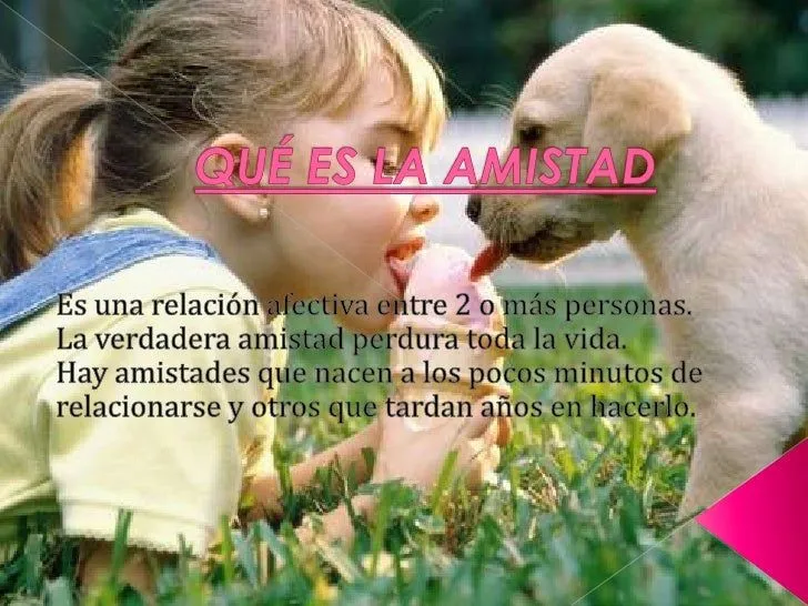 La amistad