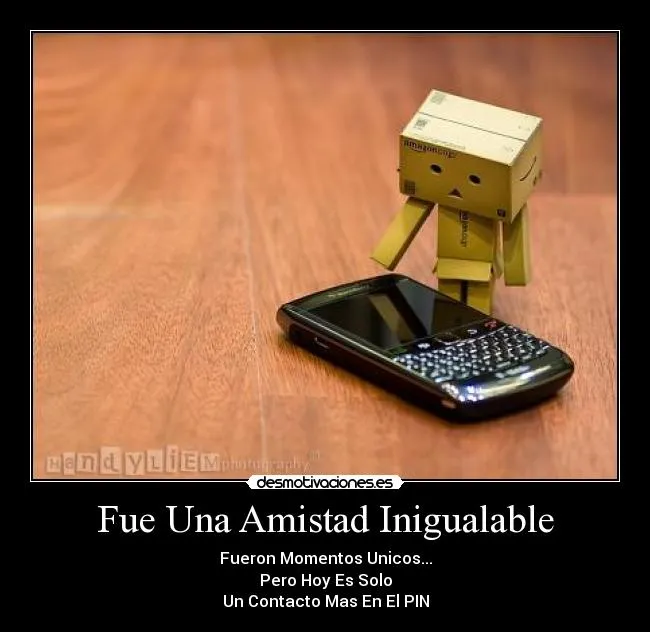 Fue Una Amistad Inigualable | Desmotivaciones