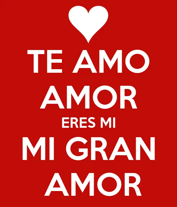 Mi gran amor - Imagui