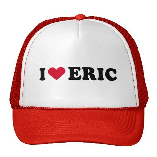 AMO A ERIC GORRA | Zazzle