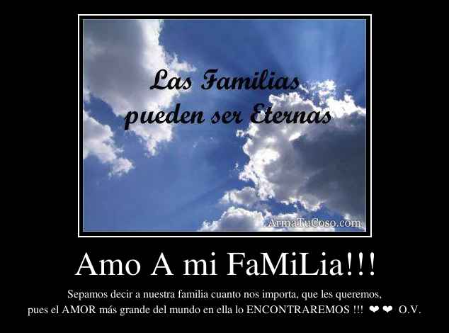 Amo A mi FaMiLia!!!