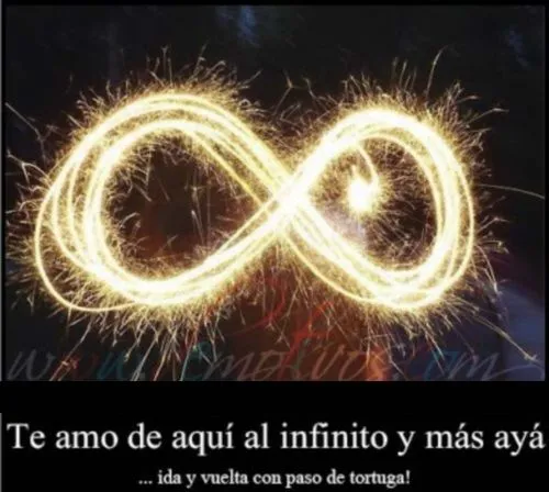 Te amo de aquí al infinito | Imagenes Tiernas - Imagenes de Amor