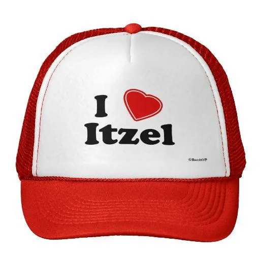 Amo Itzel Gorros de Zazzle.