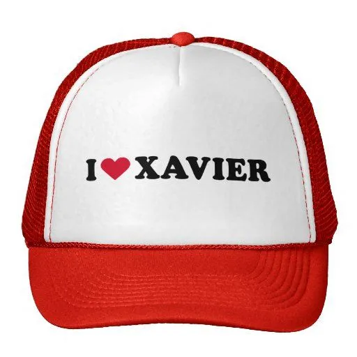 AMO A JAVIER GORRA de Zazzle.