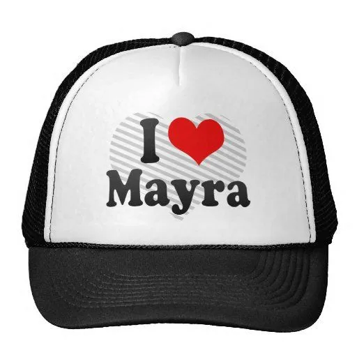 Amo Mayra Gorras De Camionero | Zazzle