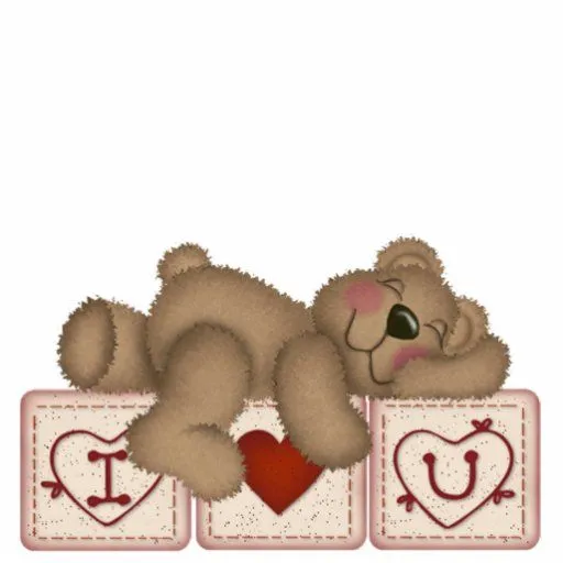 Te amo oso de peluche - escultura esculturas fotograficas de Zazzle.